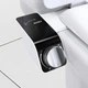 Универсальная биде-накладка SAMODRA Bidet тонкая под крышку, с боковым модулем, Белая (SMWDRB) - изображение 1