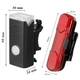 Велофонарь BSK-HY027-XPG, STOP-5SMD(red), Мигалка с аккумулятором на велосипед, Мигающий велофонарь - изображение 3