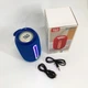 Портативная Bluetooth колонка TG653 USB с ремешком, Беспроводная колонка портативная мощная. Цвет: синий 5058331 - изображение 3
