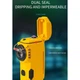 Фонарь D50-SMD, 500 люмен, индикатор заряда, желтый - изображение 4