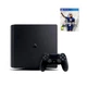Sony PlayStation 4 Slim 500GB Black з Dualshock 4 з грою FIFA 23 обслугована з гарантією б/в - зображення 1