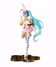Аниме фигурка Hatsune Miku Хацуне Мику с ушками и пасхальной корзинкой 23см - изображение 3