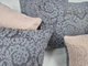 Комплект декоративних подушок Firanka Damask 36х30см 2шт, 32х22см 2шт, 32х26см 1шт, сірий і мокко (п_0772) - зображення 4
