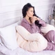 Подушка для беременных и отдыха MirSon Velvet Line №8019 U-образная Cream (2200006178514) - изображение 9