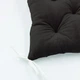 Подушка для стула MirSon 28-0007 Black Velvet 40х40 см (2200006185918) - изображение 4