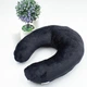 Подушка для путешествий MirSon №8226 Velvet Line 28-0007 Black (2200006200246) - изображение 9