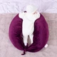 Подушка для беременных и кормления MirSon №8301 Velvet Line 28-0002 Excalibur Велюр 30х170х20 см (2200006200260) - изображение 14
