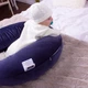 Подушка для беременных и кормления MirSon №8304 Velvet Line 28-0006 Navy blue Велюр 30х170х20 см (2200006200291) - изображение 14