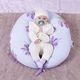 Подушка для беременных и кормления Mirson №8606 Print Line 17-0130 Lavender sea 50% Memory 30х170 см (2200006346913) - изображение 1