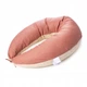 Подушка для вагітних та годування Mirson №10106 Naturale&nbsp;Line&nbsp;Enrica EcoSilk 30х170 см (12-0712&nbsp;+&nbsp;15-1511) (2200007216192) - изображение 2