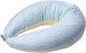 Подушка для беременных и кормления Mirson №10160&nbsp;Satin&nbsp;Stripe&nbsp;30-0014&nbsp;+&nbsp;30-0002&nbsp;Fleshly EcoSilk 30х170 см (2200007216291) - изображение 1