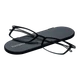 Очки для чтения Thinoptics Brooklyn 1.00, коричневые / Чехол черный - изображение 3