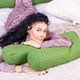Подушка-валик MirSon №8121 Naturale Line 18-0130 Carolina EcoSilk 60х20 см (2200006248682) - изображение 5