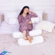 Подушка-валик MirSon №8553 Velvet Line 28-0001 White 100% Memory 70х16 см (2200006344506) - изображение 1