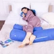 Подушка-валик MirSon №8581 Naturale Line Полистирол 19-4150 Ofelia 60х20 см (2200006346173) - изображение 4