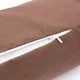 Подушка-валик MirSon №8377 Naturale Line 19-1217 Chocolate Perla BamBoo 100х16 см (2200006252511) - изображение 7