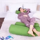 Подушка-валик MirSon №8121 Naturale Line 18-0130 Carolina EcoSilk 100х20 см (2200006248712) - изображение 3