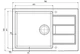 Кухонная мойка FRANKE SID 611-78 XL (114.0497.952) тектонайт чёрный - изображение 4