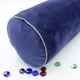 Подушка-валик MirSon №8399 Velvet Line 28-0006 Navy blue BamBoo 100х20 см (2200006253846) - изображение 7