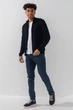 Кофта однотонная мужская Stendo 2262 2XL Черный - изображение 2
