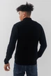 Кофта однотонная мужская Stendo 2262 2XL Черный - изображение 4