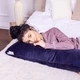 Подушка для вагітних та відпочинку MirSon №8458 Velvet Line 28-0006 Navy blue Г-подібна (2200006275022) - зображення 2