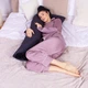 Подушка для беременных и отдыха MirSon №8459 Velvet Line 28-0007 Black Г-образная (2200006275039) - изображение 1