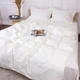 Простынь на резинке MirSon односпальная 80х190+25 см Poplin Line 002 Milky White Поплин (2200006289029) - изображение 3