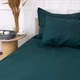 Пододеяльник MirSon Poplin Line 091 Emerald 110х140 см (2200006279662) - изображение 8