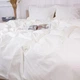 Простынь на резинке MirSon односпальная 80х190+25 см Poplin Line 002 Milky White Поплин (2200006289029) - изображение 7