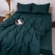 Простынь на резинке MirSon двуспальная 180х190+25 см Poplin Line 091 Emerald Поплин (2200006290421) - изображение 7