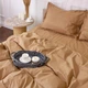 Простынь на резинке MirSon односпальная 80х200+25 см Poplin Line 015 Sandy Поплин (2200006289210) - изображение 2