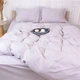 Комплект постельного белья MirSon Poplin Line 054 Light Gray 143 x 210 см (2200006278771) - изображение 3