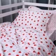 Підковдра MirSon Line Kids 01 Little Hearts Дитяча 110х140 см Поплін (2200009710490) - зображення 5