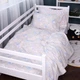 Комплект постельного белья MirSon семейный 2 x 160x220 см Line Kids 07 Rabbits Поплин (2200009717970) - изображение 1