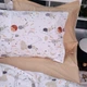 Комплект постельного белья MirSon полуторный 143x210 см Line Kids 06 Rabbit Alphabet Поплин (2200009716652) - изображение 3