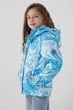 Куртка для девочки Snowgenius D639-08 128 см Голубой - изображение 3