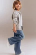 Джинси для дівчаток H&M 110 темно-сині - зображення 4