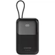 Батарея универсальная Canyon 10000mAh OnPower 101 PD/22.5W built-in cable Black (CNS-CPB101BK) - изображение 1