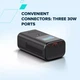 Батарея универсальная Canyon 10000mAh OnPower 130 TFT PD/30W Dark Grey (CNS-CPB130DG) (BR817545634) - изображение 5