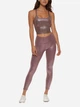 Спортивные леггинсы для фитнеса женские Calvin Klein 340061136 L Розовые (1159829470) - изображение 2