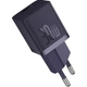 МЗП Baseus GaN5 Fast Charger (mini) 30W (1USB-C) + кабель Type-C to Type-C (P10110902) Midnight Purple - зображення 2