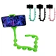 Гибкий держатель для телефона с присосками универсальный Cute Worm Lazy Holder. Цвет: зеленый - изображение 3