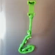 Гибкий держатель для телефона с присосками универсальный Cute Worm Lazy Holder. Цвет: зеленый - изображение 8
