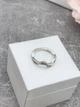 Срібне каблучка Pandora Пандора Переплетені хвилі 193098C01 (18.5) - зображення 3
