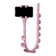 Гибкий держатель для телефона с присосками универсальный Cute Worm Lazy Holder. Цвет: розовый - изображение 1