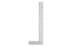 Угольник алюминиевый Intertool 400 мм для разметки и проверки углов кутник для строительных работ (IT-DR_11N) - изображение 3
