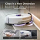 Робот пылесос моющий Narwal freo Z ultra Robot Vacuum & Mop, автоматическая сушка/мойка мопов, автоочистка станции, Galaxy Silver - изображение 8