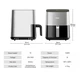 Аэрофритюрниця Аерогриль Мультипіч MIUI Air Fryer об'ємом 5л - зображення 8