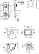 Инсталляция GROHE Rapid SL 3884966Q с панелью смыва Even 38966000 + унитаз подвесной KRONER Eifel WHI493436 Tornado Rimless с сиденьем Soft Close дюропласт - изображение 15